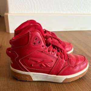 Reebok Kids Bright Red Sneakers